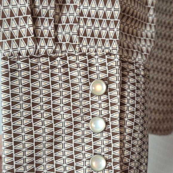 Wrangler Wrancher Western Pearl Snap XXL Button Down LS - Picture 6 of 8